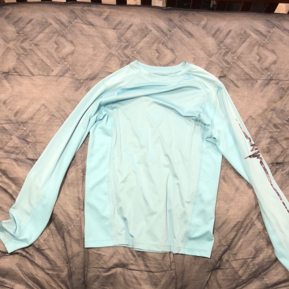 Blue Habit fishing shirt